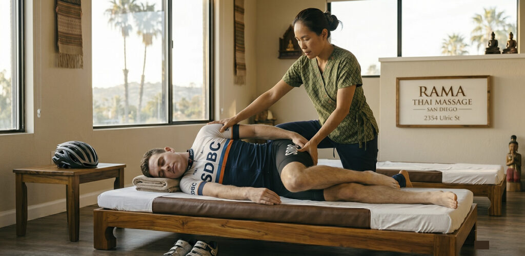 Can Massage Help San Diego Cyclists with Hip and Knee Tightness?