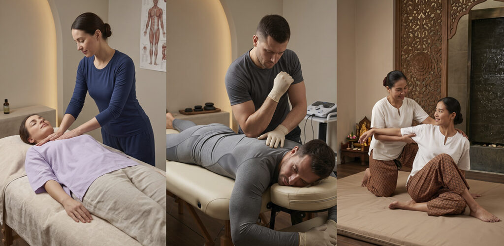 How Is Thai Massage Different from Deep Tissue and Swedish Massage?